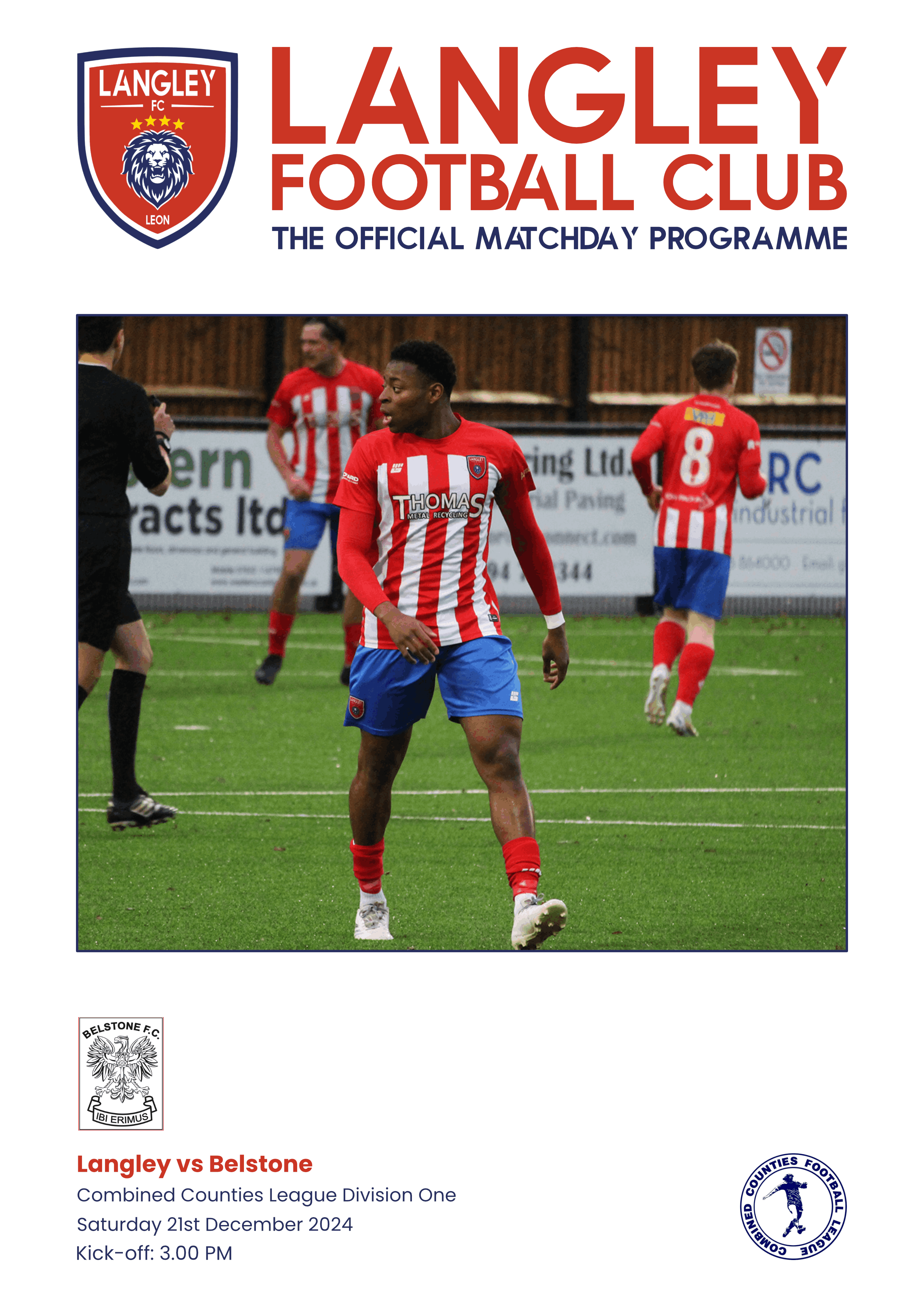 Langley FC v Belstone FC