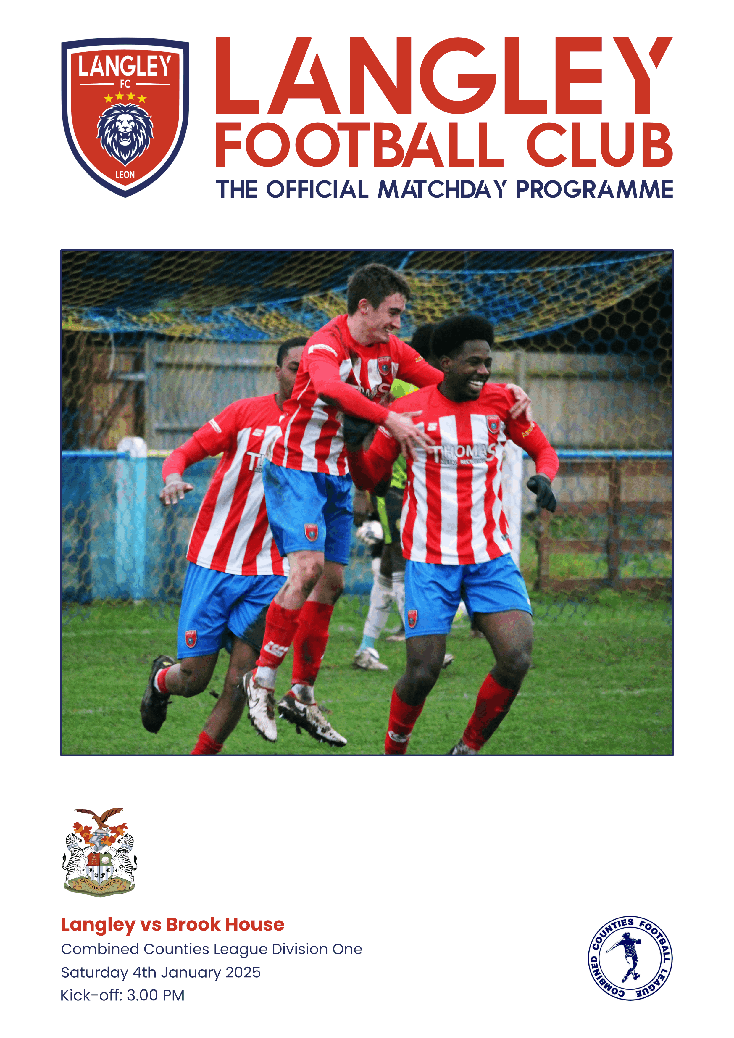 Langley FC v Brook House FC