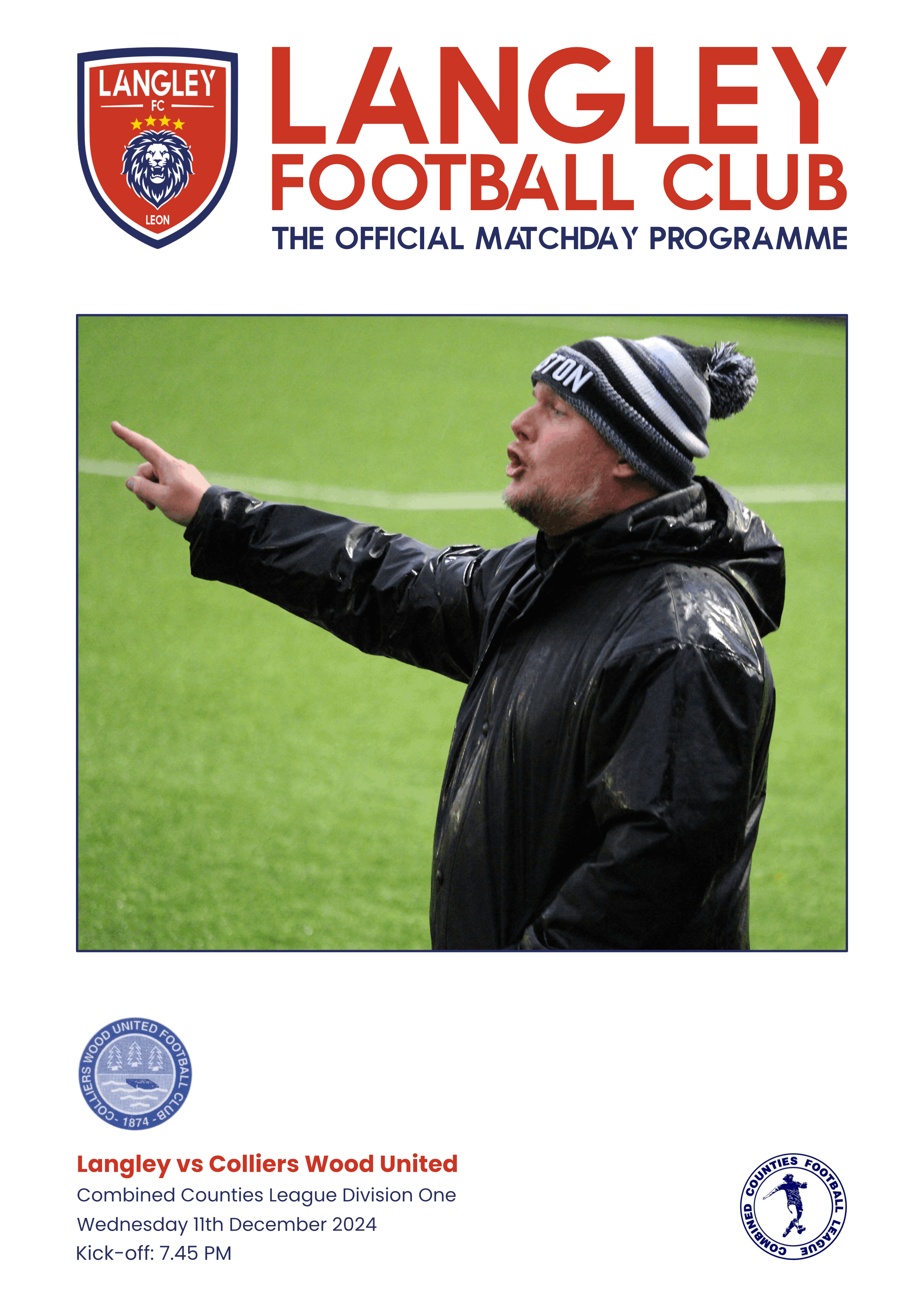 Langley FC v Colliers Wood United FC