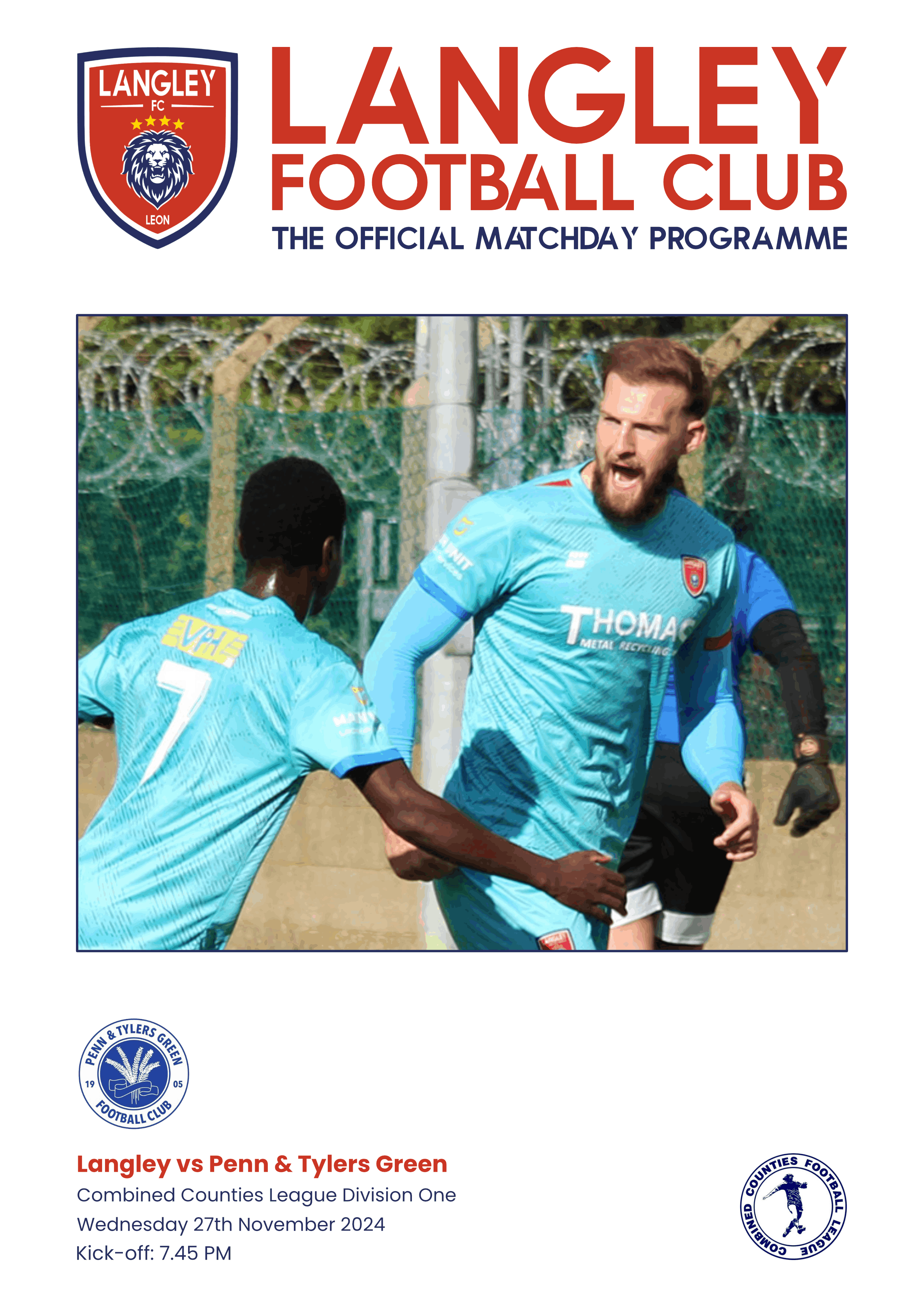 Langley FC v Penn & Tylers Green FC