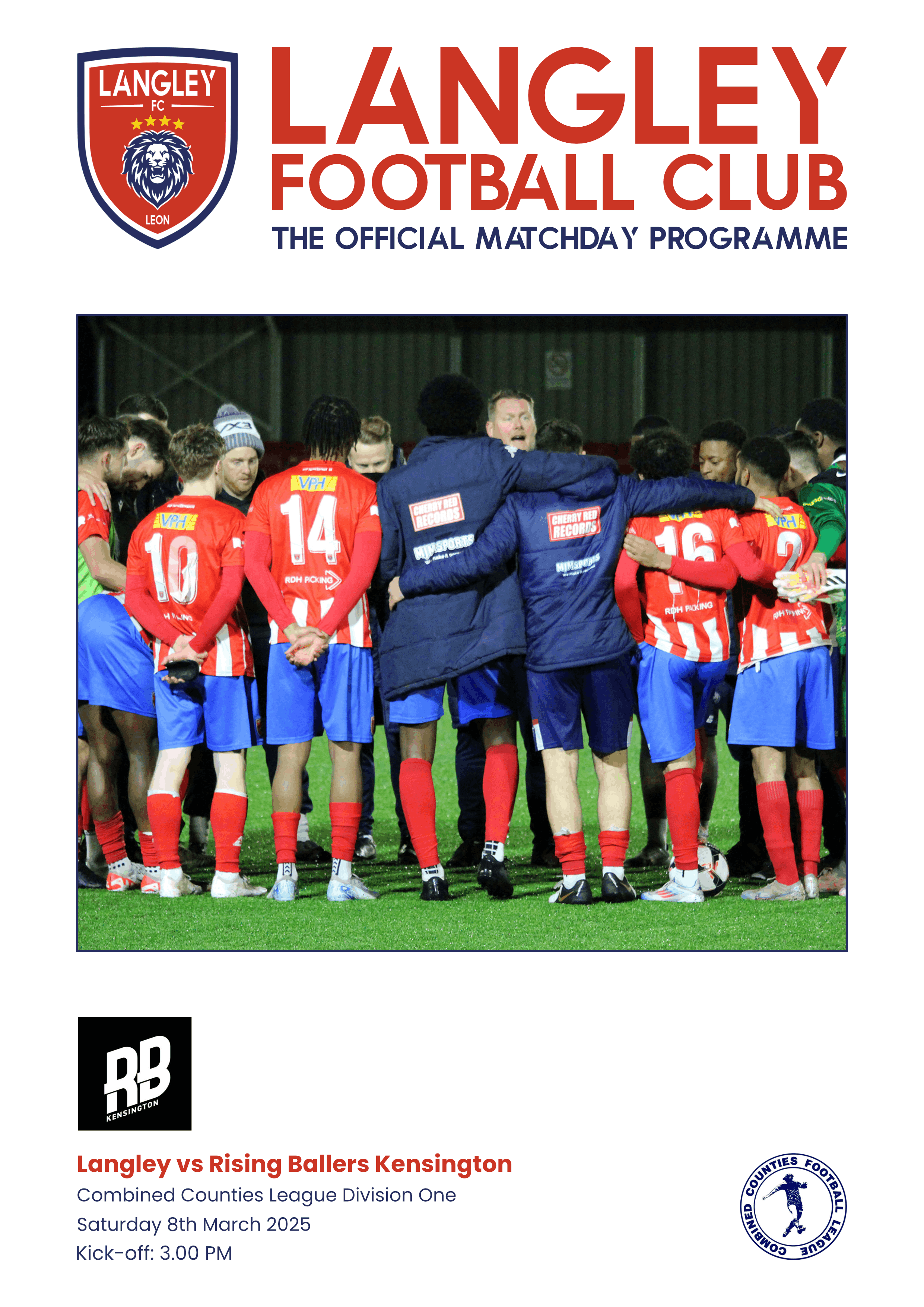 Langley FC v Rising Ballers Kensington FC